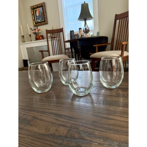 Set of 4 HOME Essentials & Beyond 21 oz. Stemless Wine Goblets - Picture 2 of 8